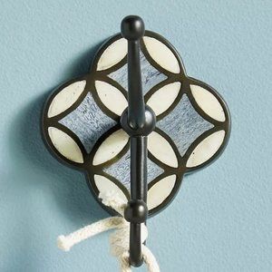 Aleah Inlay Towel Hook